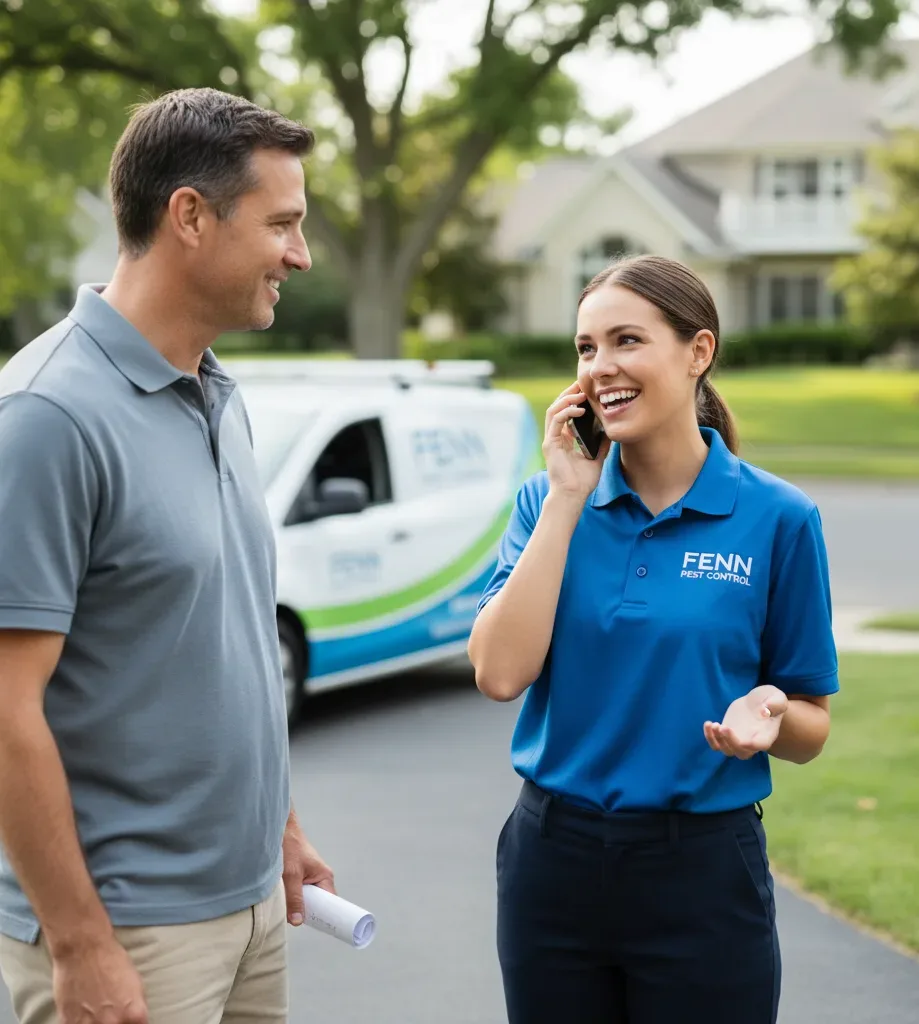 Fenn Pest Control customer support in Le Claire